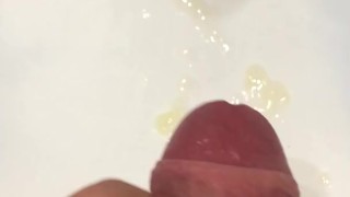 Huge Cumshot in Slow Motion