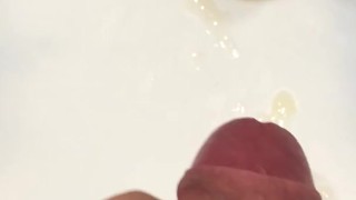 Huge Cumshot in Slow Motion