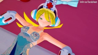 [STILLS+AUDIO] Petite, Busty, Tanned, It's An All Builds You Could Want Mega Man X DiVE Orgy