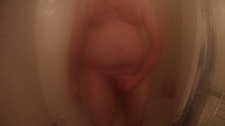 Jerking off and Spanking in the shower!!!