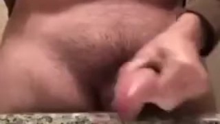 Bathroom Cumshot