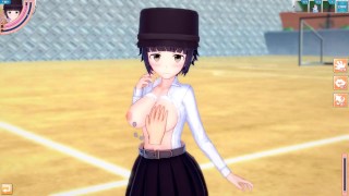 【エロゲーコイカツ！】艦これ 霰3DCG巨乳アニメ動画(艦隊これくしょん)[Hentai Game Koikatsu! Arare(Anime 3DCG Video)]