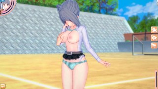 【エロゲーコイカツ！】艦これ 霞3DCG巨乳アニメ動画(艦隊これくしょん)[Hentai Game Koikatsu! Kasumi(Anime 3DCG Video)]