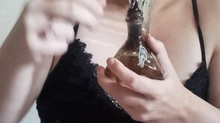 Pov mistress blowing smoke in your face 😈