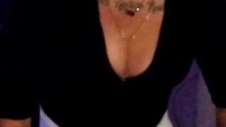 Beautiful CD - Shows off nice tits