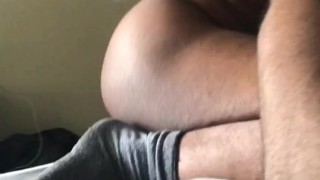 Slimthick Ebony humping bed