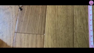 第1回‼︎射精飛距離を計測してみた。