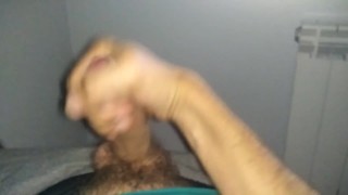 The MILK of this CHUBBY COCK, SLOWLY shoots her sweet and THICK nectar