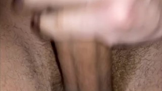 HORNY HAIRY GUY JERKING OFF AND NUTTING