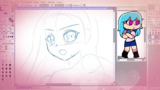 Speed Paint - Sky en traje de baño