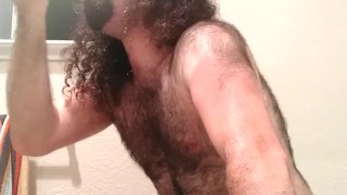 Extreme fisting ATM deepthroat distention: 12 inch dildo, fist in ass at the same time, then throat