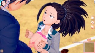 【エロゲーコイカツ！】僕のヒーローアカデミア 八百万百3DCG巨乳アニメ動画(ヒロアカ)[Hentai Game Koikatsu! Momo Yaoyorozu(Anime 3DCG Video)]