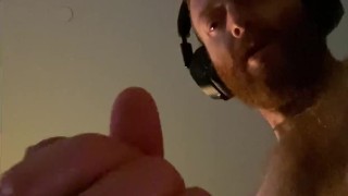 Big Cumshot From Above