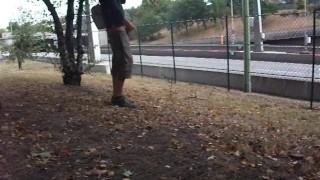 wanking near highway