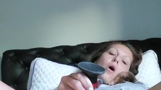 Playing with myself before work