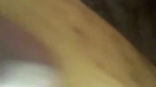 Using an XL banana to play with my pussy