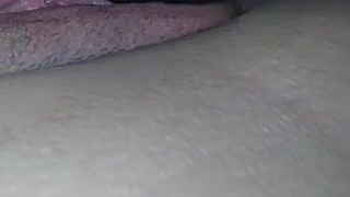 Trimmed goth slut takes it HARD 
