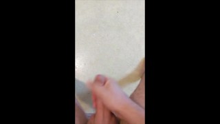 Cumming before i get in the shower