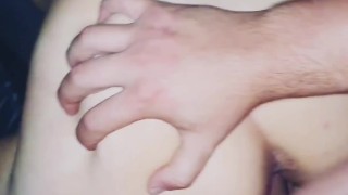 Grosse bite me baise la bouche puis me defonce en levrette - Couple Réel Amateur MretMme