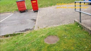 Quick Risky Doggystyle in the Car Park