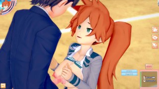 【エロゲーコイカツ！】僕のヒーローアカデミア 拳藤一佳3DCG巨乳アニメ動画(ヒロアカ)[Hentai Game Koikatsu! Itsuka Kendo(Anime 3DCG Video)]