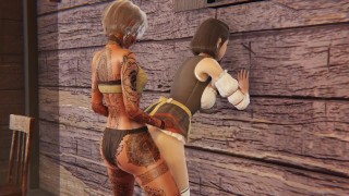 Futanari elf x cute bartender
