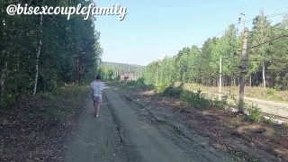 Our meeting at the railroad ends with a cumshot 💦💦💦
