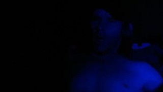 Huge Boner CumsTwice in Blue Light Special (2021)