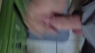Straight guy jacking off