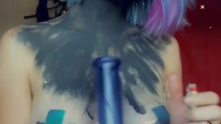 Dancing & Bong Rips in Halloween Cosplay