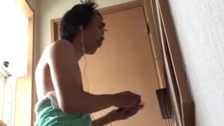[Libido Vaccine ♥] Japanese bitch masturbating while working on a computer ♥♥♥♥ [Anal]