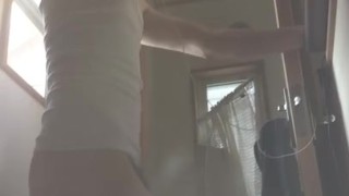 [Libido Vaccine ♥] Crazy Japanese student masturbating while working on a computer ♥♥♥♥ [Anal]