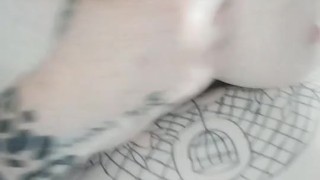 Big tits milf fucks toys