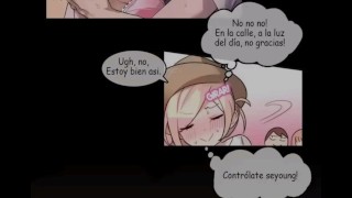 Manga Secretaria se excita viendo a pareja de enamorados