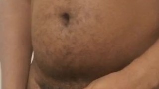 Kota rubs Coconut Oil all over his booty, dick and body.