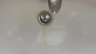 Pissing in sink cause why not