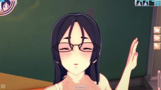 3D/Anime/Hentai: HOT Milf Teacher gets Fucked by her student after class !!
