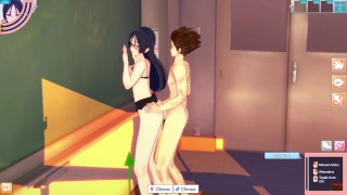 3D/Anime/Hentai: HOT Milf Teacher gets Fucked by her student after class !!