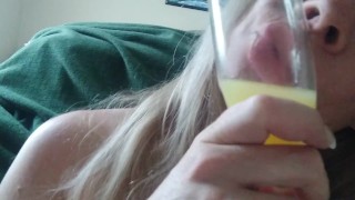 Let me drink it at brunch baby 