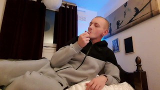 Fucking pussy and wanking for cum