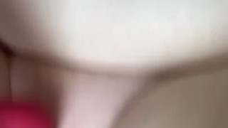Mature MILF BBW chubby mom belly First Cum in New Apartment vibe toy