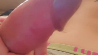 Morning cock tease