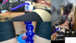 SEXマシーンオナホを使ってシコシコ責められたザコちんぽは1分持たずに射精する,2021-08-22