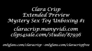 Extended Preview: Unboxing and Testing Mystery Sex Toy Box #1 (BBW MILF Chubby Orgasms)