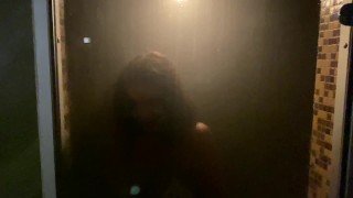 Stepmother masturbated almost all day until stepson licked her (offscreen)