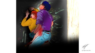 ANIME - A Man Shaking Hips