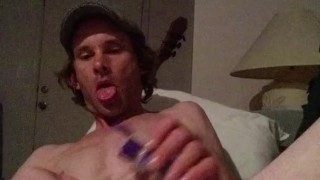 Playin' with Lube Jerk Off