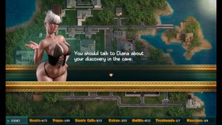 TREASURE OF NADIA 17 - DIANA KEEP A SECRET WITH A MAP WITH ME, I NEED TO REWARD HER