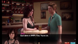 TREASURE OF NADIA 27 - JESSICA AND ME HANG OUT TO A BAR AND DRINK SOMETHING BEER, TASHA JOIN US