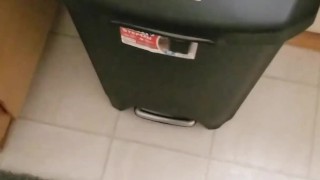 Peeing in Trash Can All Week Long Teaser